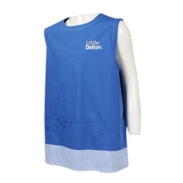 AP142 Customized Children's Vest Apron Velcro Back Frame Kindergarten playgroup Apron Producer AP142 Customized Children's Vest Apron Velcro Back Frame Kindergarten playgroup Apron Producer